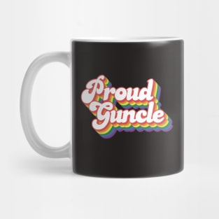 Proud Guncle – lgbt gay uncle Guncle's Day  humorous brother gift Mug